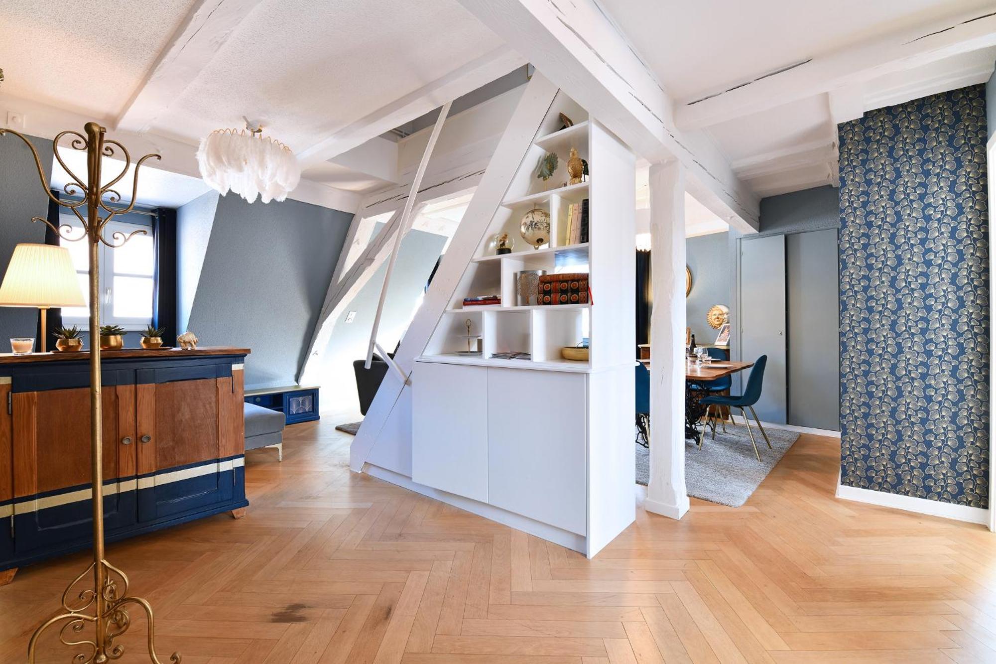 Romantique Appartement Fly Me To The Moon Colmar Exterior foto